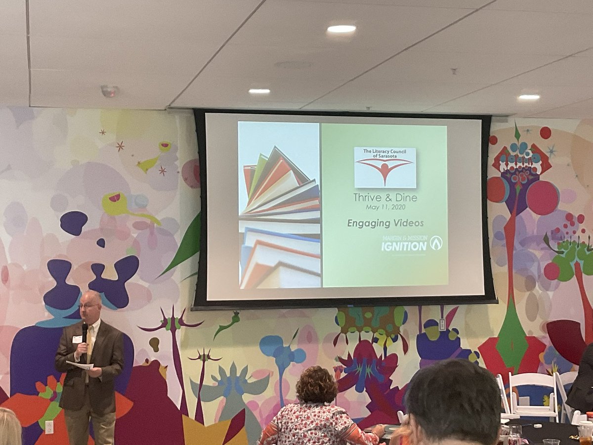 michaelpcorley's tweet photo. Thrive and Dive: 5 minutes to share with others. Thank you @CharPlayers @CharCntyHabitat @LCSarasota @UnidosNow #TPFMarginMission. @ThePattersonFdn https://t.co/c8yw6J9RYX