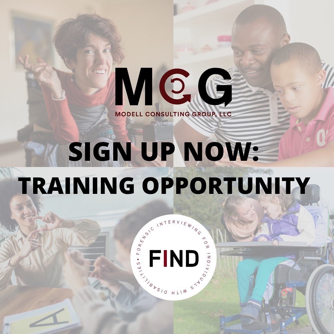 Modellconsult's tweet image. Sign Up Now! FIND One-Day Training. Register before August 30 to receive a pricing of $95 per participant. Register after August 30 and pricing increases to $125 per participant. 
 
For more information or how to sign up, click the link in our bio! #mcg #FIND #forensicinterview
