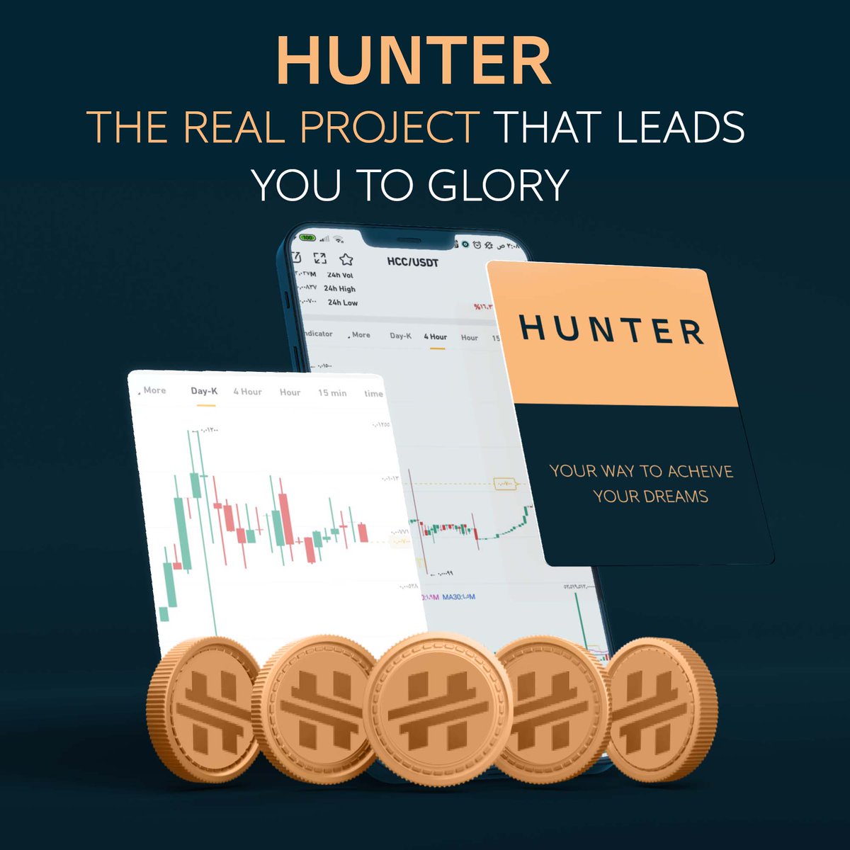Hunter Crypto Coin tweet media