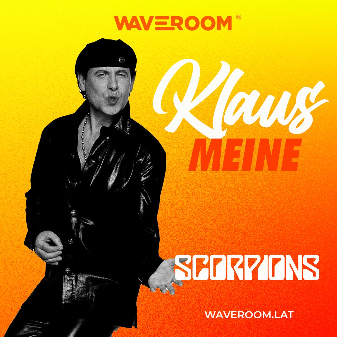 🎤 Hoy está de cumpleaños Klaus Meine, cantante del grupo de hard rock Scorpions 🎂