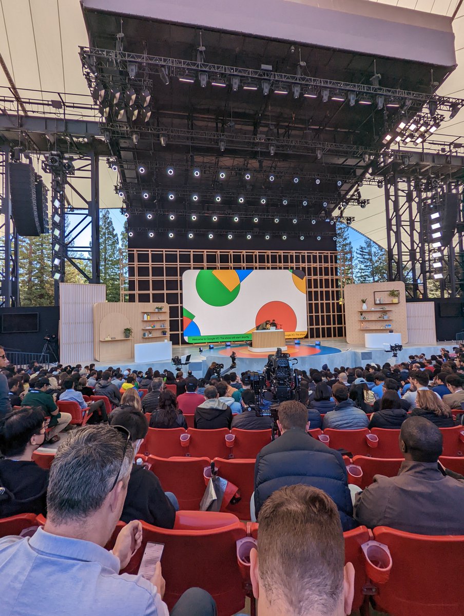 rajpreet's tweet photo. Fun day at work !
#GoogleIO2022 
#GoogleIO https://t.co/Xcsl5xKugD