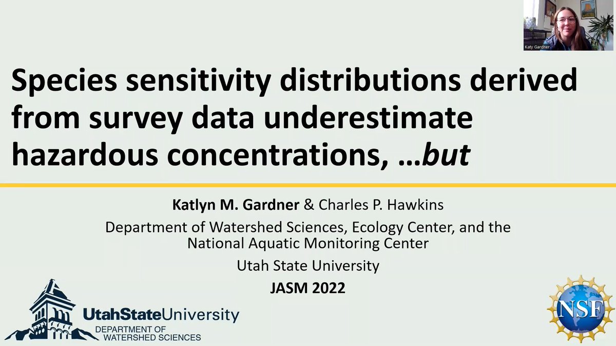 I'm excited to attend #JASM22 next week and see some friendly faces! 

If you'd like to hear me present not one but *two* talks, head to the 'Ecological responses to freshwater salinization - Day 2' session, Friday at 2 and 2:30 PM.