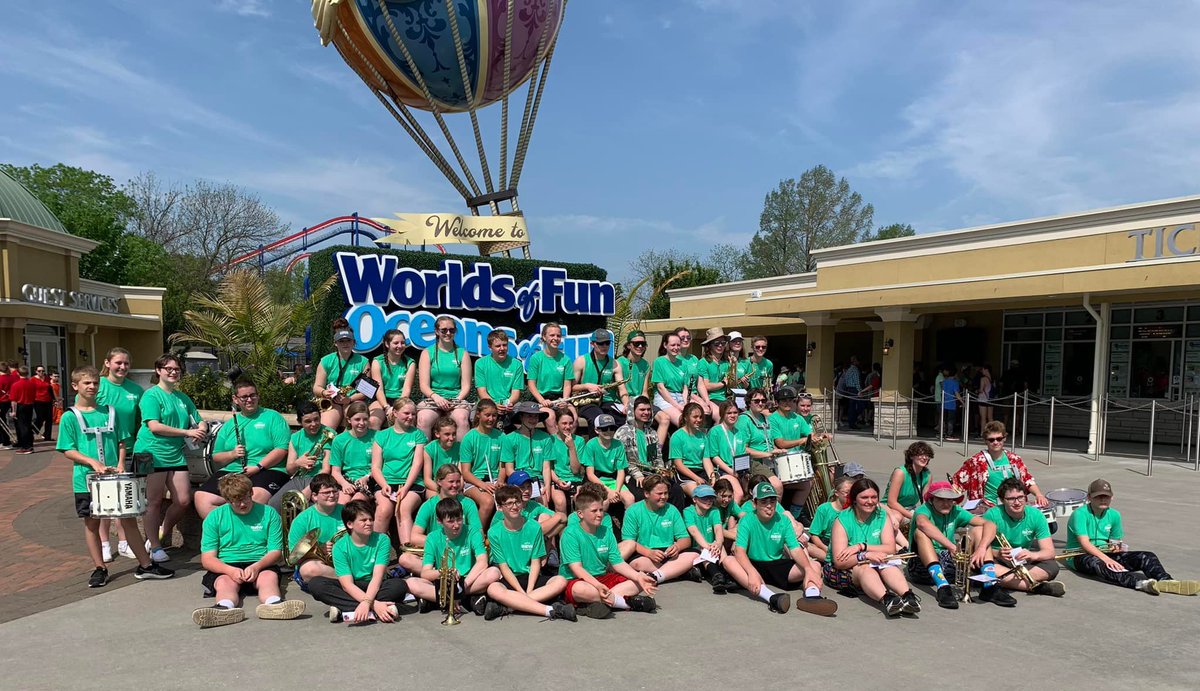 SEWWarhawks's tweet photo. Congrats to our Band as they performed at Words of Fun in Kansas City today. https://t.co/YqnzzusXm0