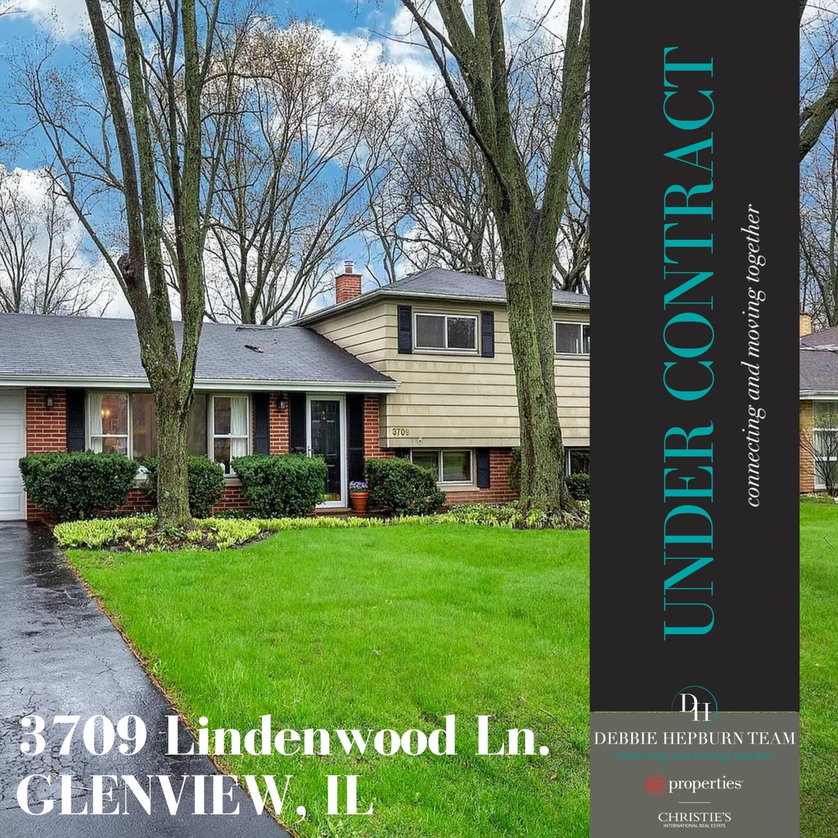DebbieHepburn's tweet photo. After only two days on the market and with multiple offers, I am happy to announce that 3709 Lindenwood is now under contract! Such a lovely home!

#debbiehepburnpremierrealtor #atpropertieschristies #connectingandmovingtogether #glenviewrealtor #glenviewrealestate #glenview https://t.co/B9jAGUA3IO