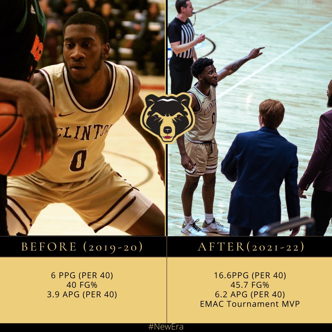 PROGRESSION 🔥

JC was able to improve his numbers in the #NewEra ! 
PPG(40) - +10.6 ⬆️ 
FG%- +5.7 ⬆️
APG(40) - +2.43⬆️
Postseason Awards: +1⬆️
#NewEra