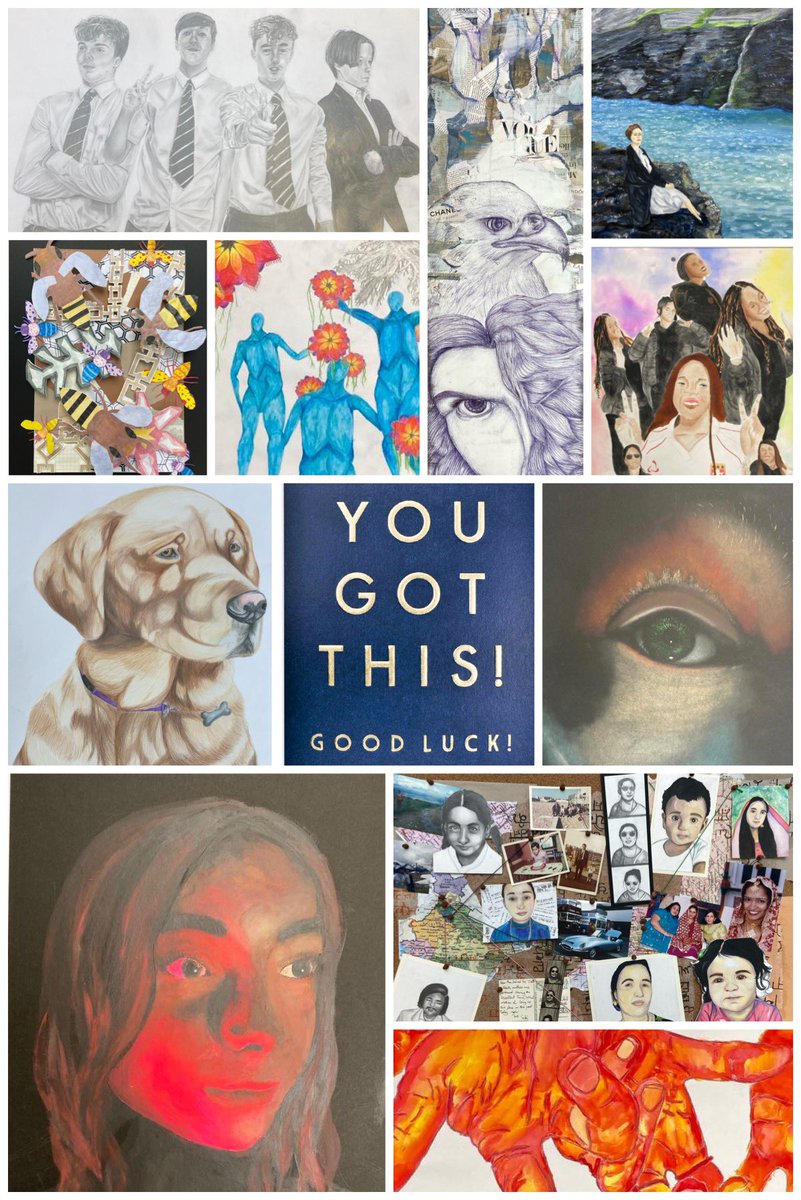BablakeArt's tweet photo. Good luck to @BKHSBablake Year 11, they are off on study leave today. We’re very proud of how hard our GCSE Art pupils have worked over a very difficult time to create their coursework. #gcse #studyleave #artcoursework #gcseart https://t.co/UHopFD5Ssm