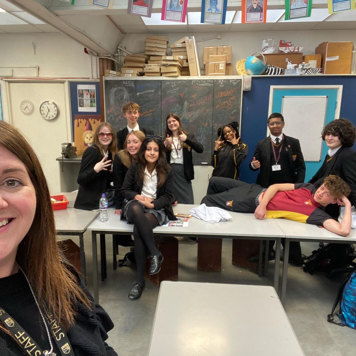 BablakeArt's tweet photo. Good luck to @BKHSBablake Year 11, they are off on study leave today. We’re very proud of how hard our GCSE Art pupils have worked over a very difficult time to create their coursework. #gcse #studyleave #artcoursework #gcseart https://t.co/UHopFD5Ssm