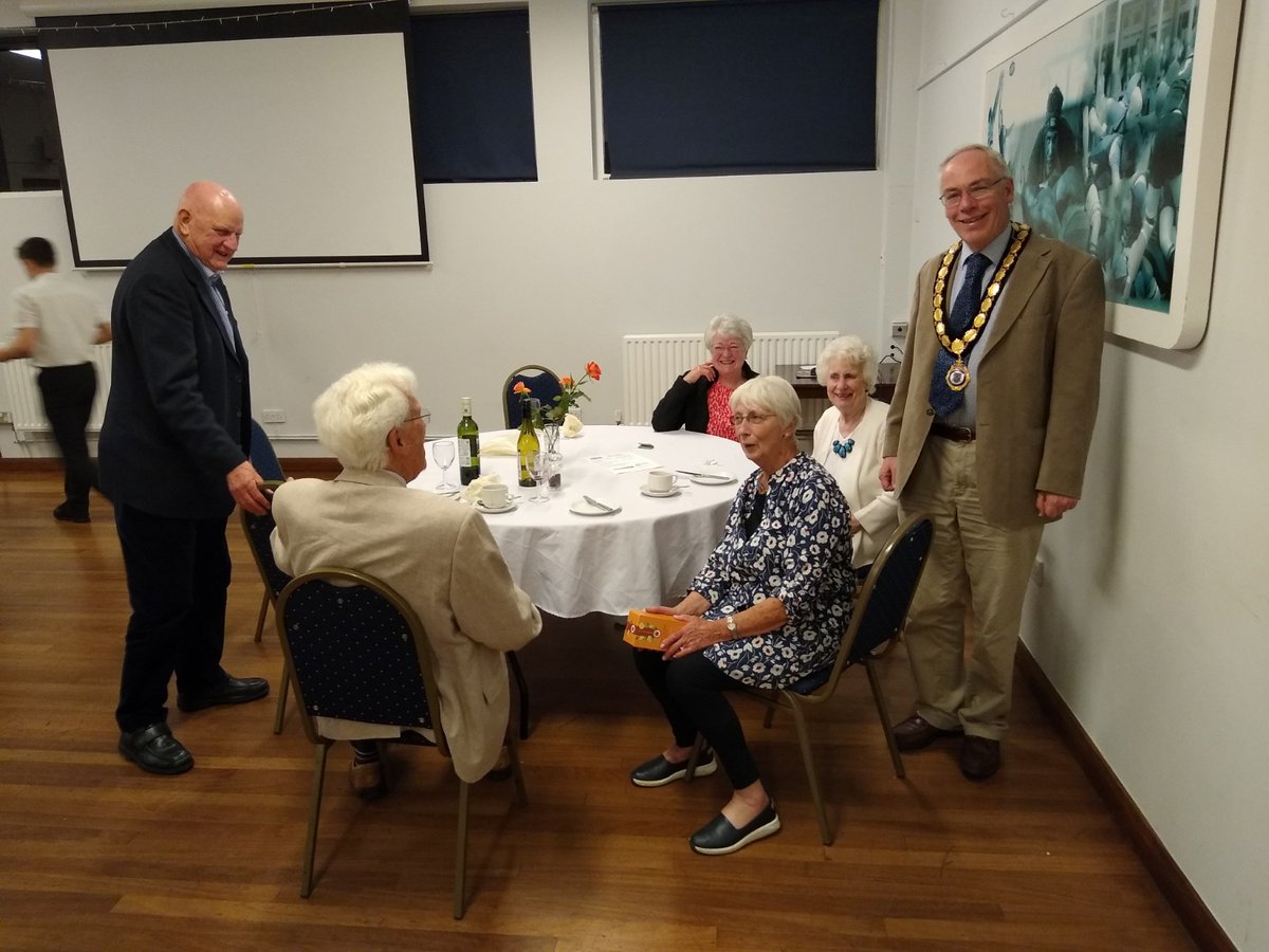 IanKempWare's tweet photo. Into my final week as Mayor of Ware! After Sunday's book festival, we had the Annual Town Meeting on Monday and Ware @FAIRTRADE meal last night. Today @GSK volunteers were helping all round the town as part of their Orange Day, including @southernmalting. Many thanks to all! https://t.co/42obleq7Iq