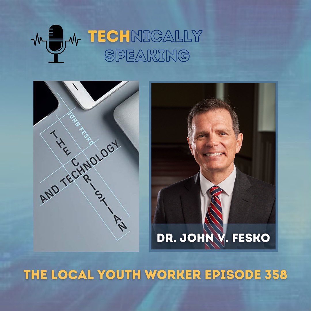 Tune in to this weeks newest episode of The Local Youth Worker to hear Lynne Grosso and Tree Triolo talk about graduation season! We also get to hear the third part of the technically speaking segment with John Fesko!