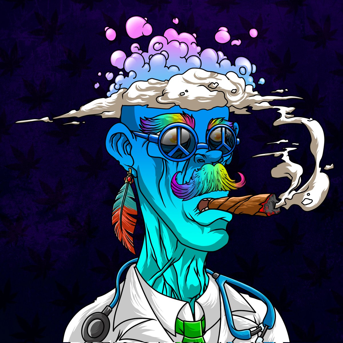 CryptoSOLover's tweet photo. In my dream with @smokeheadsnft;

TARGET: {420} $SOL 
Staking Income: I can't guess 🤔
1 #Solana : 1k $

Total Profit: $400k (minimum) 🤌

"Believe is half the battle" 🤝

#wonderpuff 💨💨 #SmokeOnlyRises #fuckthefloor
#SOL #SolanaNFT #NFTs #nftart #LUNA #OpenSeaNFT https://t.co/LXmdRGGJFD