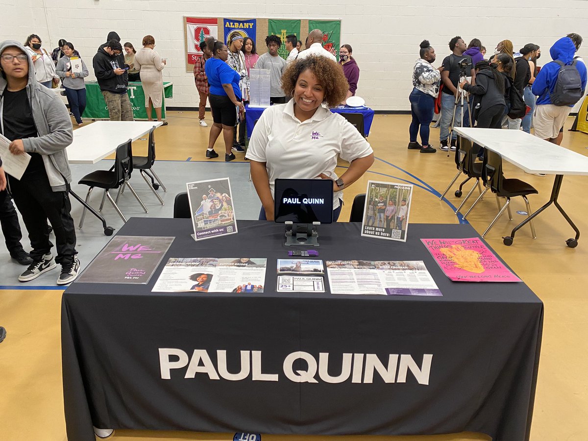 NewTechDISD's tweet photo. New Tech College Fair was a success!! Thank you to all the programs who showed up today!! Thank you our AVID coordinator @Eminence2DST and Mr. Mitchell our EIF Rep for putting on an amazing event! #collegefair #collegeandcareer #DISD #PBL #AVID #differentlnpurpose https://t.co/K8ZQFmhxAD