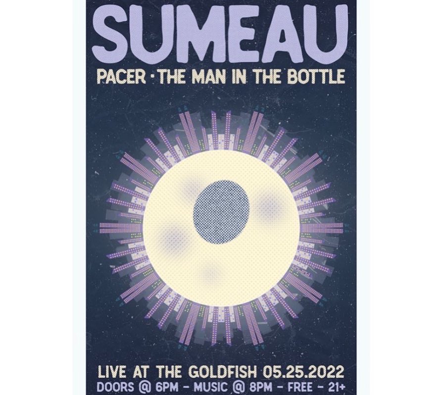 Sumeau's tweet photo. Two weeks til party time!! 5.25.22 • Highland Park • FREE https://t.co/iB0DrApanI