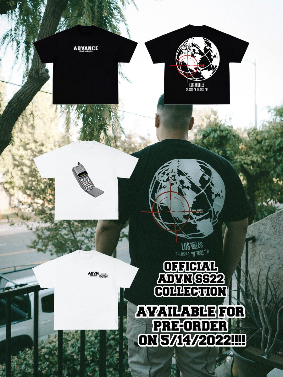 advnla's tweet photo. DROP ON 5/14 🌐📞 https://t.co/XJDwka7Hrf