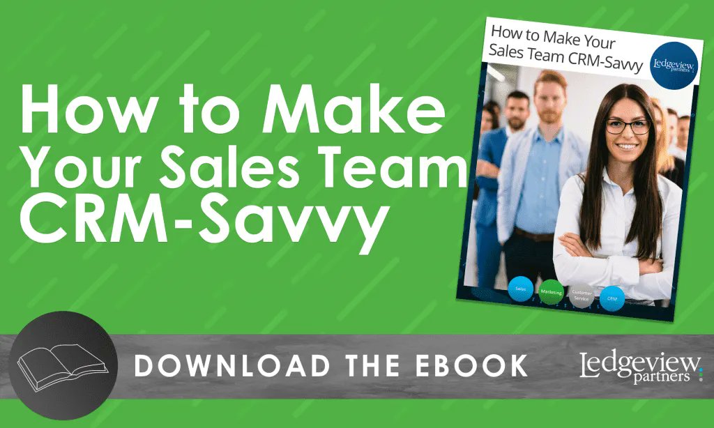 Are you struggling to get your sales team to board the CRM bandwagon? In this eBook, we address common reasons salespeople dislike or don’t use CRM, help you define your sales process and strategy with CRM.
#crm #crmsolution #sales #crmimplementation
ledgeviewpartners.com/blog/ebook-how…