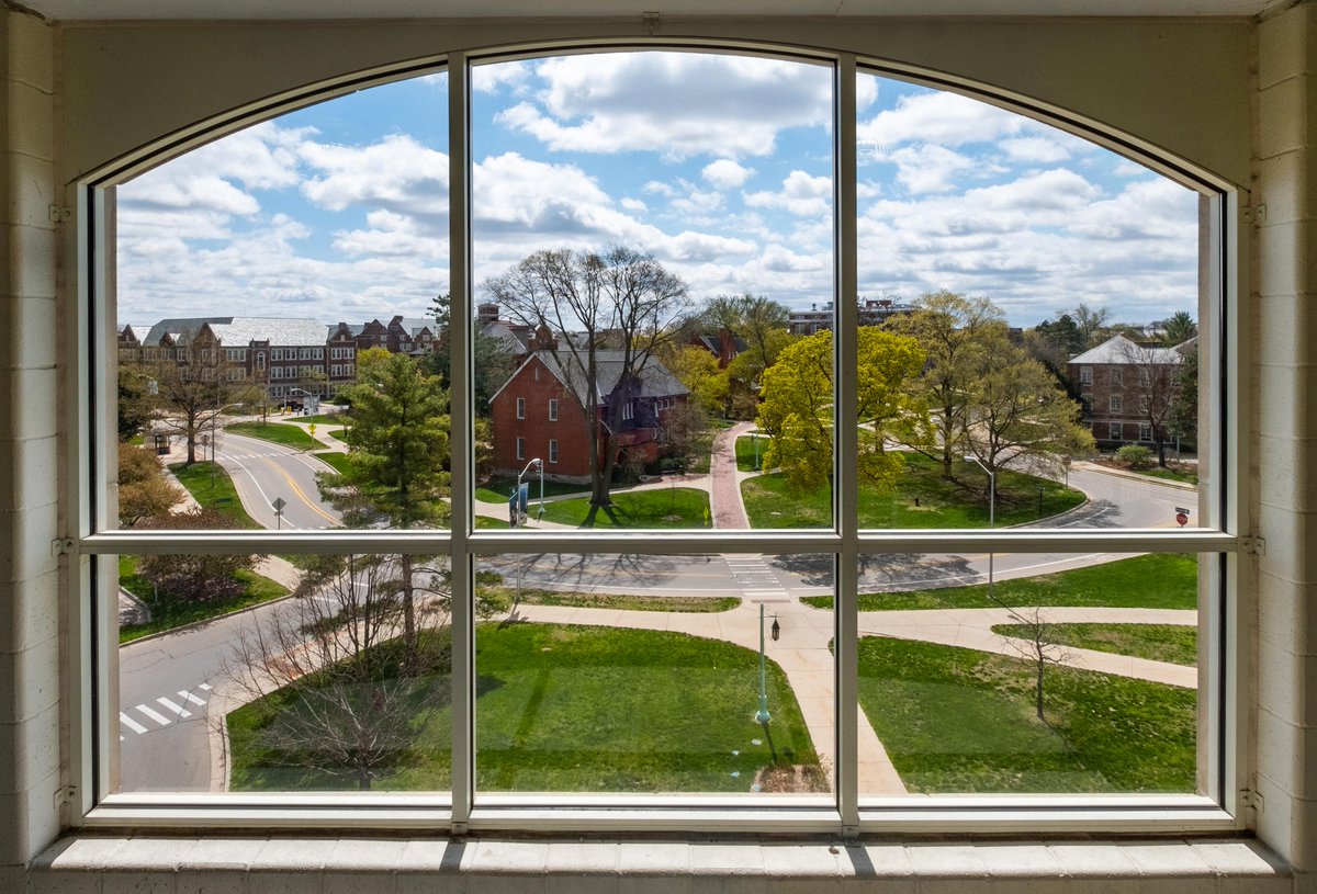 michiganstateu's tweet photo. POV: You realize how much you’re going to miss MSU. https://t.co/nLyFvmllAE