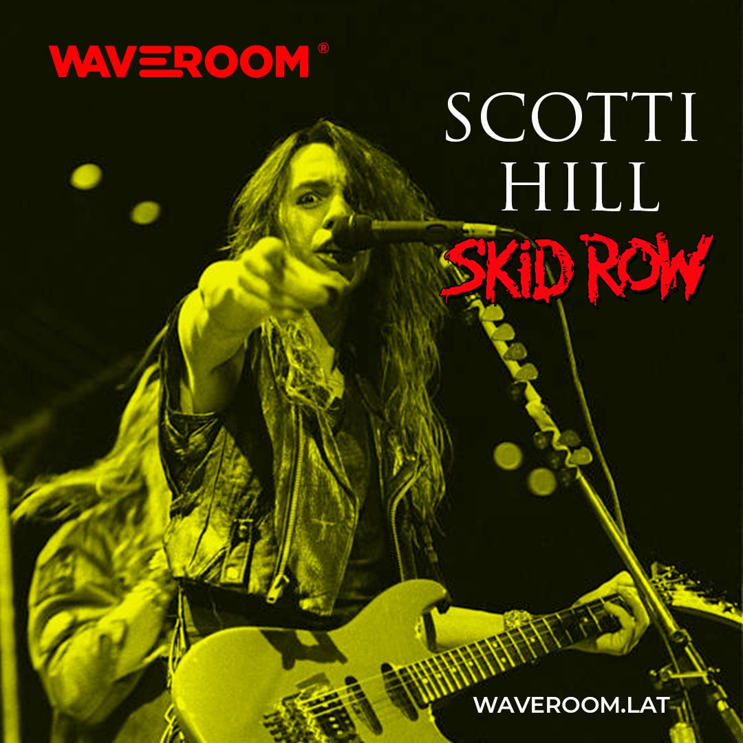 El 31 mayo 1964. 🎸 Nace el guitarrista Scotti Hill, miembro del grupo Skid Row 😎