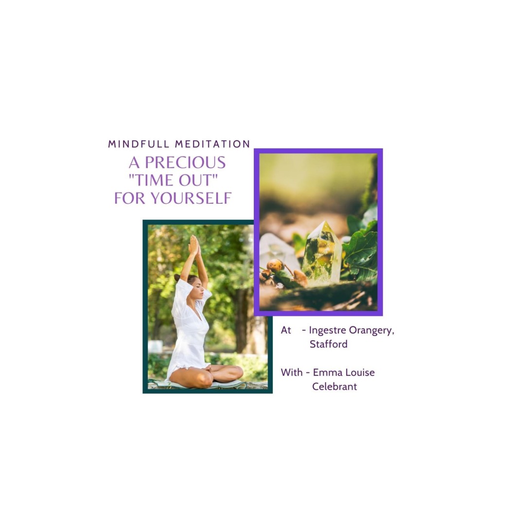 Mindful Meditation with Emma Louise is at The Orangery from
10:00am - 12:00pm on the 26th of May and the 16th June with a guided #meditation workshop.
You can book your place via our website events page: ingestreorangery.co.uk/events/mindful…

And learn to time "Time Out" from the everyday.