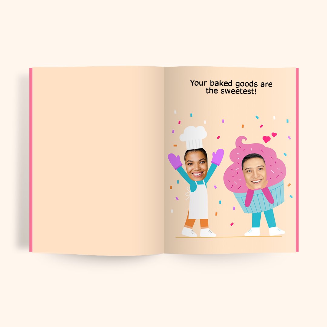 Starring You Books are the perfect gift for the sweetest person in your life! 🧁