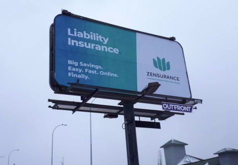 zensurance's tweet photo. Our spiffy-looking billboards are springing up across #Calgary! Have you seen them? 🤠
#yyc #yycsmallbusinesses #yycsmallbusiness #yycshoplocal #businessinsurance #CalgaryBusiness https://t.co/GmIL5l9tN8