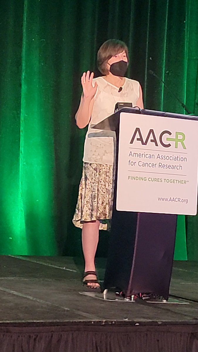 bvantine1's tweet image. #AACRsarcoma22 @Lawlorlab is presenting @ApfelbaumApril work on Ewings that is in press at @CCR_AACR. Wow our future is bright!