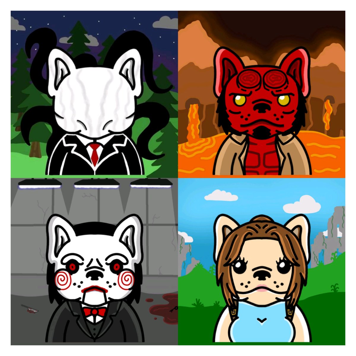 Disguise Dogs 13 - 16 recap! 🃏

0,004 ETH each! Be fast, new utility features with rewards coming soon! 🪙

#nfts #nft #nftart #nftcommunity #nftcollector #nftartist #crypto #digitalart #cryptoart #art #ethereum #opensea #nftcollectors #blockchain #nftdrop #cryptocurrency