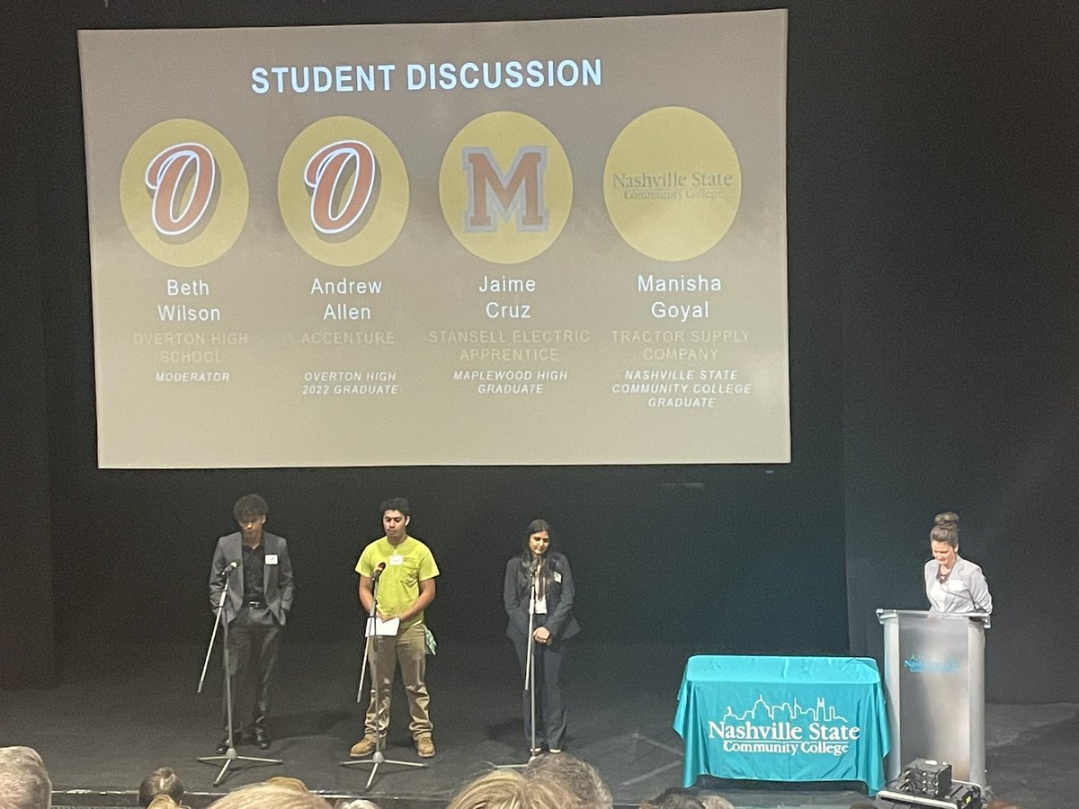 itsbrentdean's tweet photo. Great work happening with the New Skills Ready initiative!! MHS grad, Jaime Cruz (journeyman electrician) shares his story, along with @TristinWilliams sharing MHS progress since transitioning as a College &amp; Career Readiness Coach! 

#breakingbarriers #workforce #MHSStrong https://t.co/SCfOWWZGUQ
