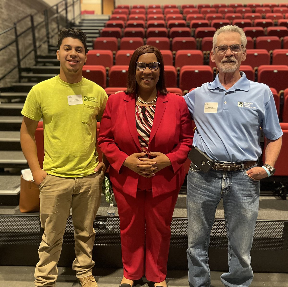 itsbrentdean's tweet photo. Great work happening with the New Skills Ready initiative!! MHS grad, Jaime Cruz (journeyman electrician) shares his story, along with @TristinWilliams sharing MHS progress since transitioning as a College &amp; Career Readiness Coach! 

#breakingbarriers #workforce #MHSStrong https://t.co/SCfOWWZGUQ