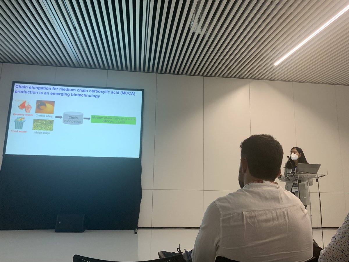 diannakitt's tweet photo. @ShilvaShrestha closing out #ICBM4 on a high note! She gave a great presentation on her chain elongation and dynamic membrane bioreactor work 🎉🎉 @LutRaskin @UMichEnvBiotech https://t.co/yUm1cNVSzb