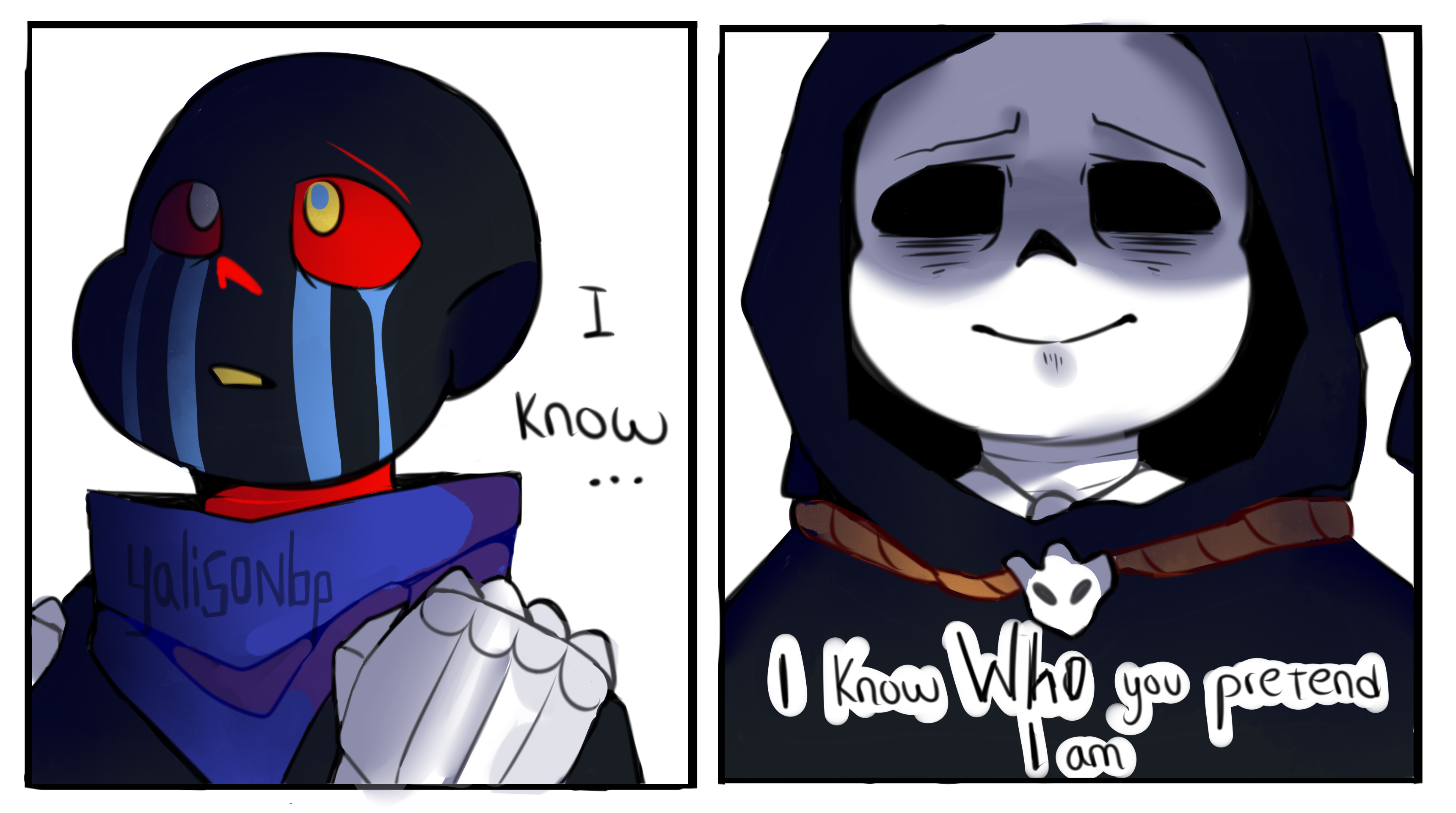 Reaper sans by Ereibia_Void on Sketchers United