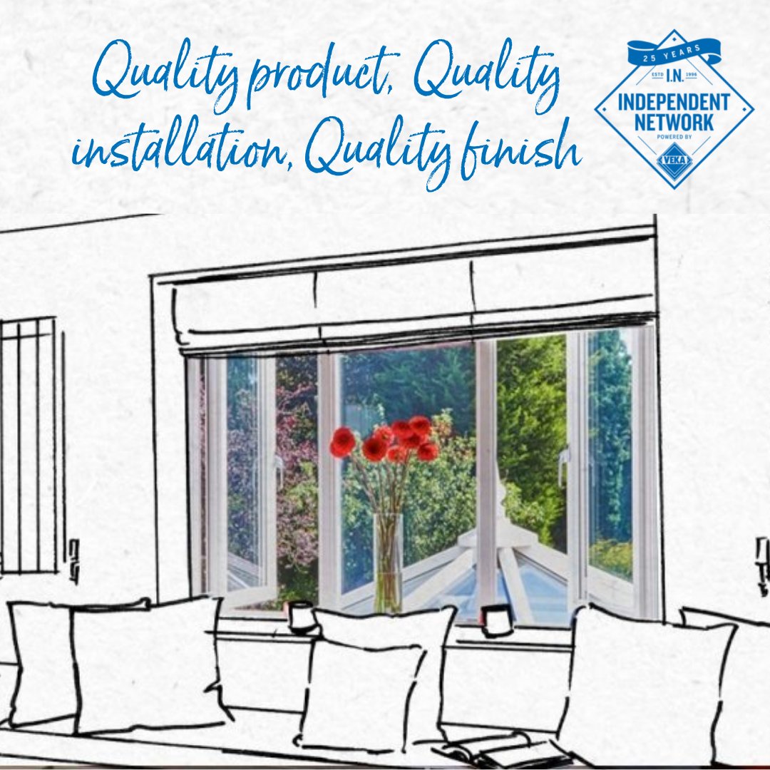 IN_VEKA's tweet photo. Independent Network represents only the best local uPVC window and door companies in the industry, putting quality at the centre of your experience. Join thousands of satisfied customers 👉 https://t.co/DNl6AOdAzI

#IndependentNetwork #VEKA #upvc #windows #doors #expertinstallers https://t.co/GuylXEGf9Z
