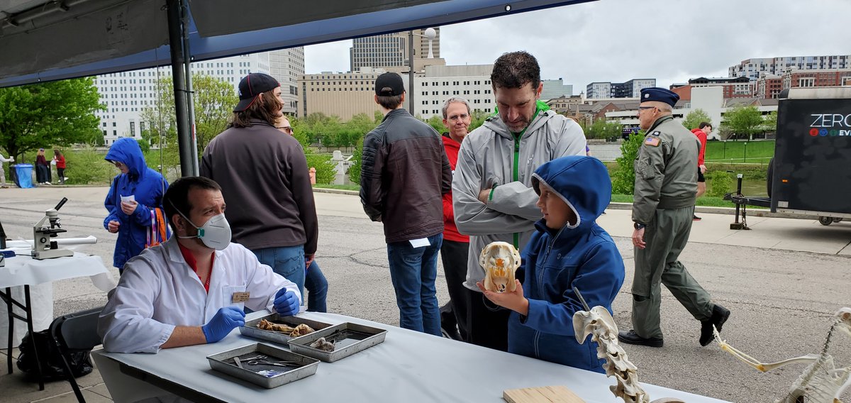 OtterbeinStem's tweet photo. #Otterbein STEM presents Grossology:The Science Of Icky, Sticky, Disgusting Things at the @COSI Science Festival! Eyeballs and hearts, animal skeletons and scat, stinky sock smells, and creepy crawlies under the microscope
#cosiscience #COSI #COSISciFest #cosicolumbus #grossology https://t.co/OQENbPc49m