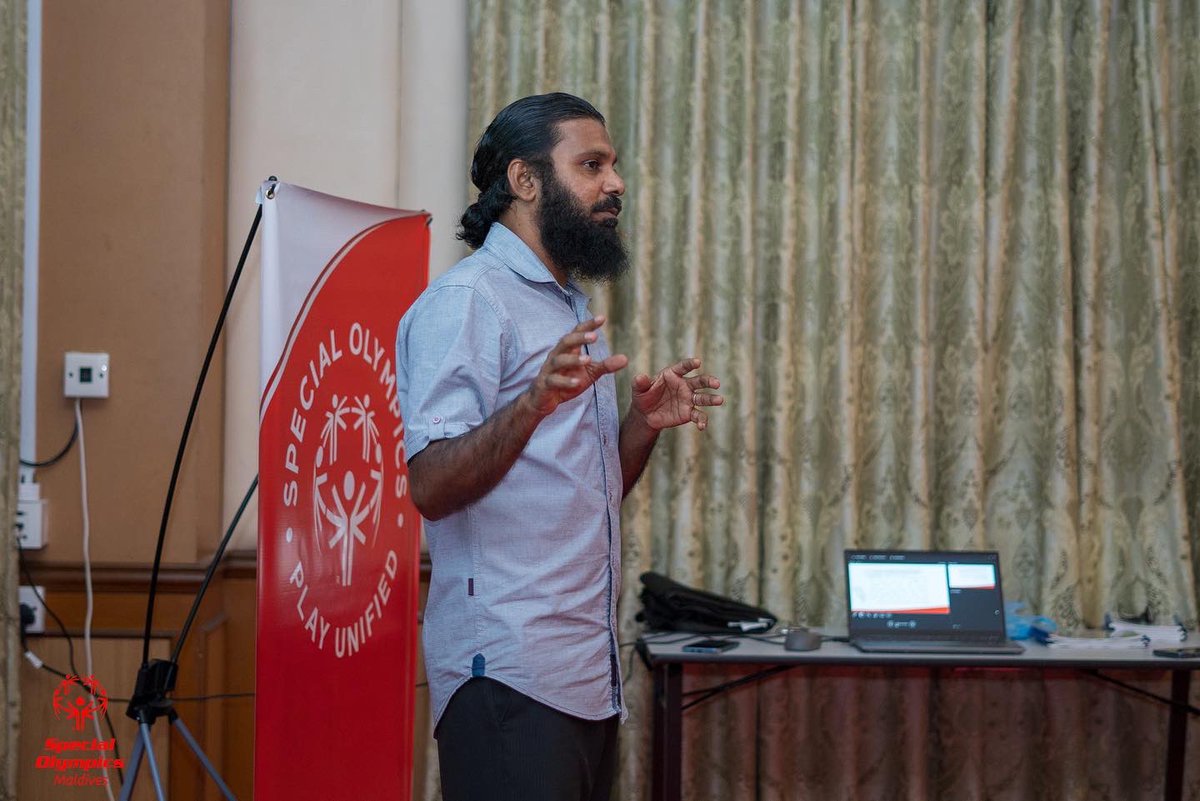 SolympicsMV's tweet photo. The second session on “SOM Awareness and Familiarization” was conducted for 17 coaches passionate about starting SOM Swimming, Athletics (Track and Field events), Fitness Sessions, and Football. 

📸 One Shot Events

#inclusionrevolution #unifiedsports #inclusion #unifiedpartner https://t.co/uNJnBekHQb