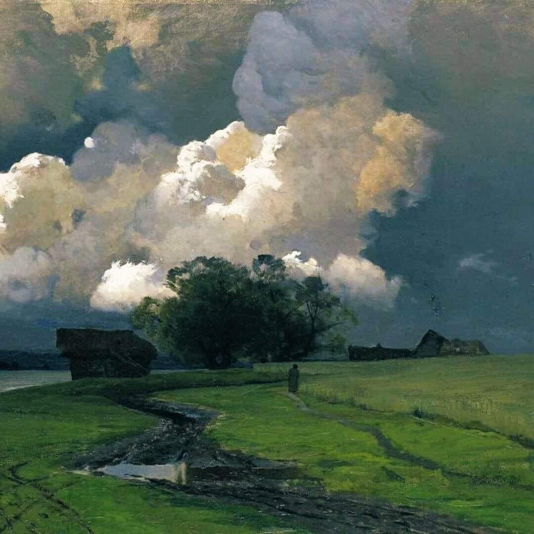 Isaac Ilyich Levitan (Russian painter)
1860-1900
Before the Storm, 1890