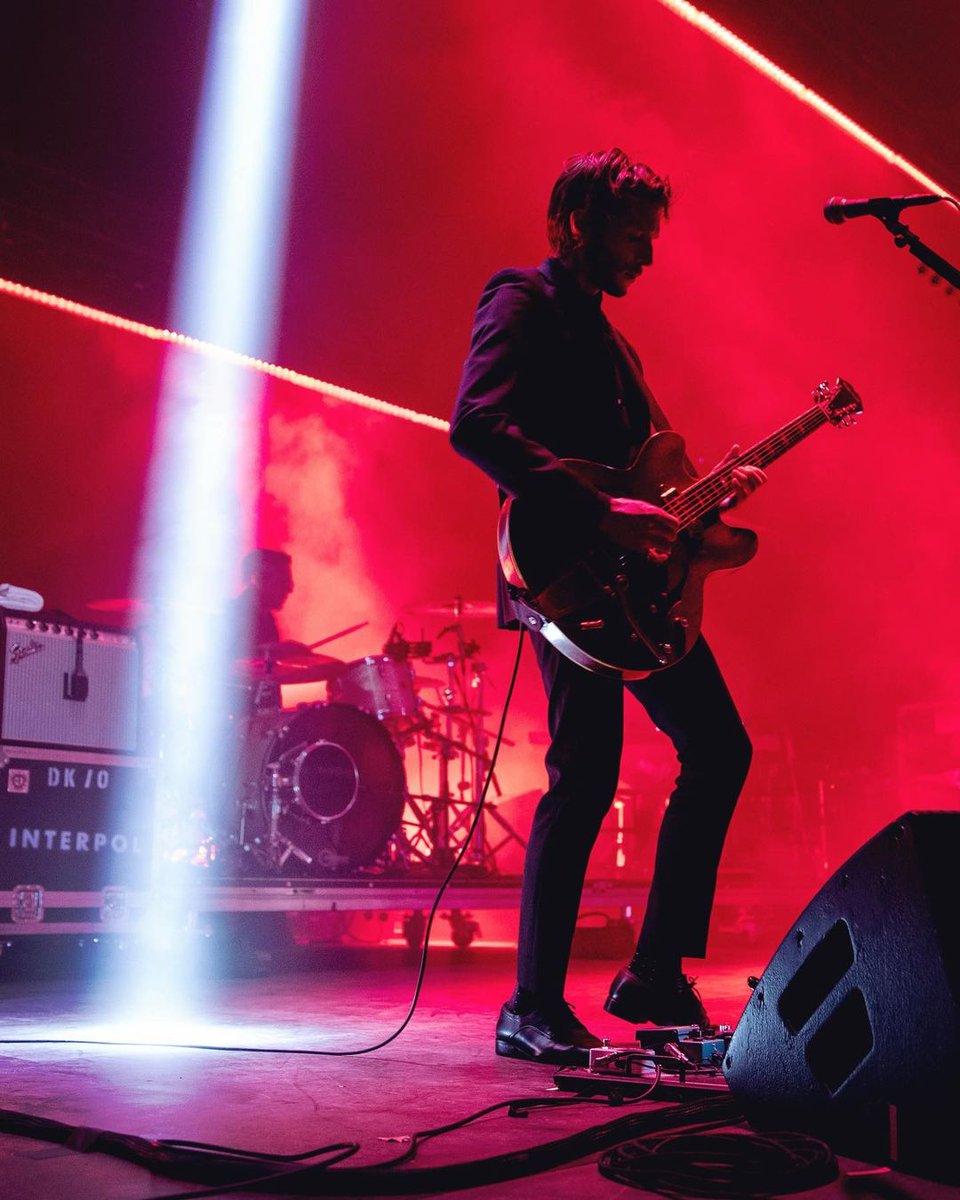Interpol's tweet photo. Thank you DC for a great show! Stoked to be back in Boston tonight! [📸: Brigid Gallagher] https://t.co/VErrOdQhF7