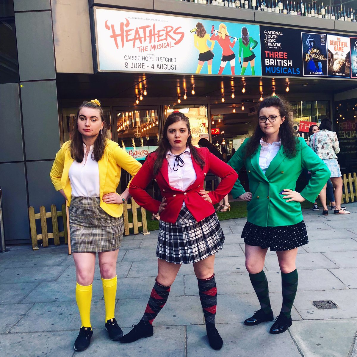 pagenhall's tweet photo. @HeathersMusical @TheOtherPalace #HowVeryCosplay AHH LOVE THIS!!! there’s been so many amazing ones of the years but I love them all https://t.co/BCuJ6fuA4C
