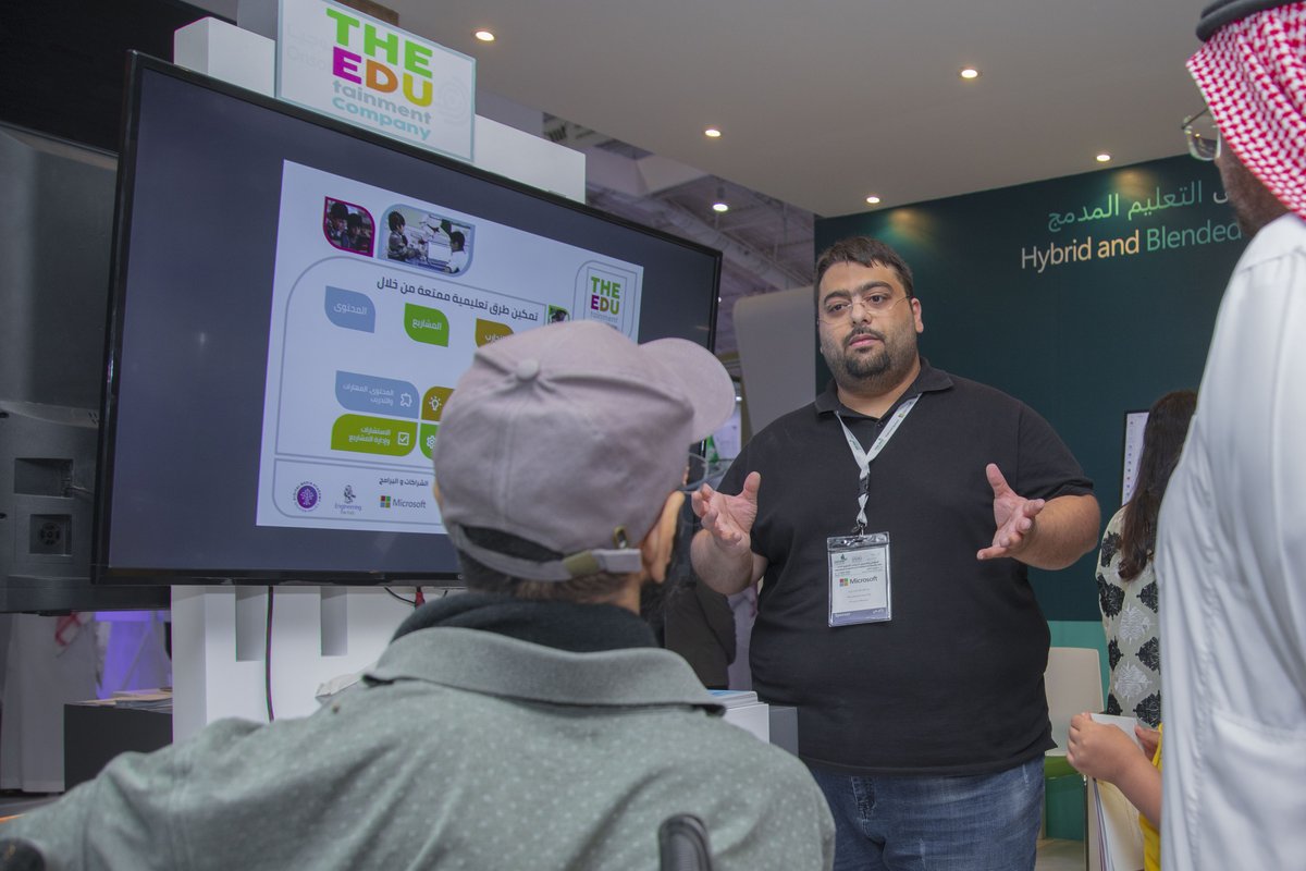 Microsoft_Saudi's tweet photo. شكر خاص لشركاء مايكروسوفت في #المؤتمر_والمعرض_الدولي_للتعليم لمشاركتهم و جهودهم معنا لتمكين طرق تعليمية ممتعة و  التعرف على أحدث الحلول و التطبيقات التعليمية و نتطلع للمزيد من النجاحات المشتركة في المستقبل.

@moe_gov_sa #ICEE2022 https://t.co/eayJWM4Fo5
