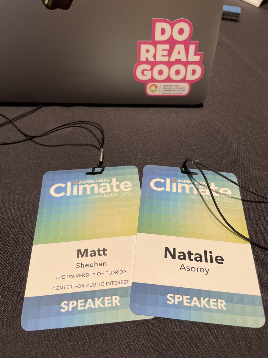Thanks <a href="/aspenideas/">Aspen Ideas</a> and Future Leaders Climate Summit for having us present on the “Science of What Makes People Care” and using evidence-based communications strategies for building the world we wish existed. #flcs2022