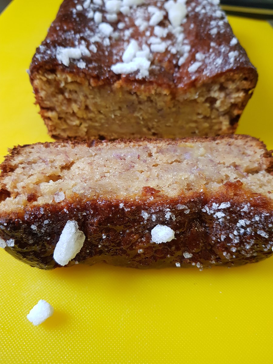 KingJohnsHouse's tweet photo. When it's rainy #MissMoodys goes a little quiet so the cooks can experiment a little #WhatWeCookingToday. Honey Banana Tea Loaf. Honestly it just melts in the mouth #CakeIsArt. Thanks Cherie! More #GoodMoodFood from the #TestValley @moreTestValley @Visit_Romsey @VisitTestValley https://t.co/uXXdH0mTsW