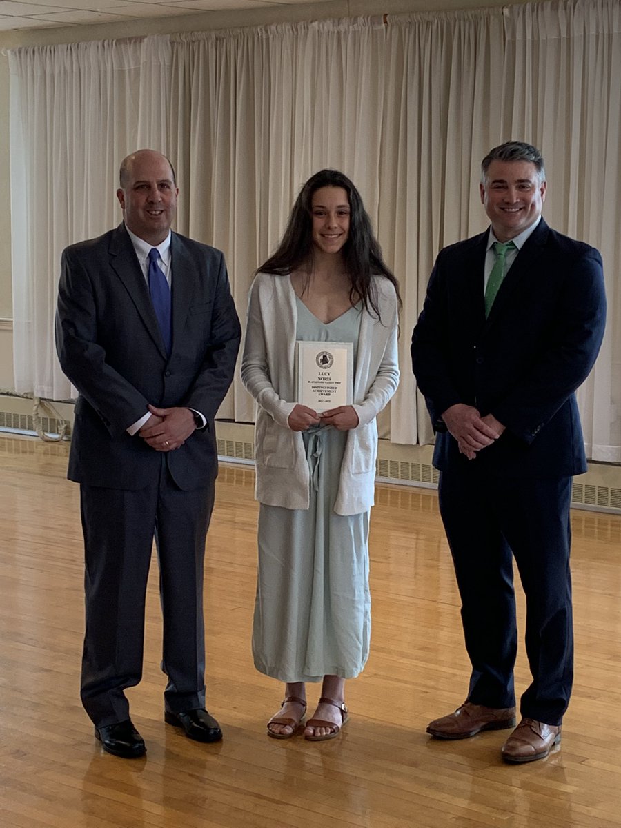 Lucy doing Lucy things. Being honored as one of the RIIL Distinguished Achievement Award winners. She has made BVP extremely proud over the past 13 years! #GoPRIDE

<a href="/RIIL_sports/">RIIL</a> <a href="/EricBen24/">Eric Benevides</a> <a href="/BWMcGair03/">Brendan McGair</a> @chiachess <a href="/jsfalk/">Josh Falk</a> <a href="/noris_lucy/">Lucy Noris</a> <a href="/davejose/">America's Cousin Dave</a> <a href="/BVPrep/">BlackstoneValleyPrep</a>