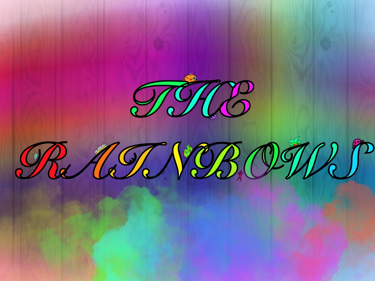 THE RAINBOWS WILL BE SOON AVAILABLE IN ENJIN :)
