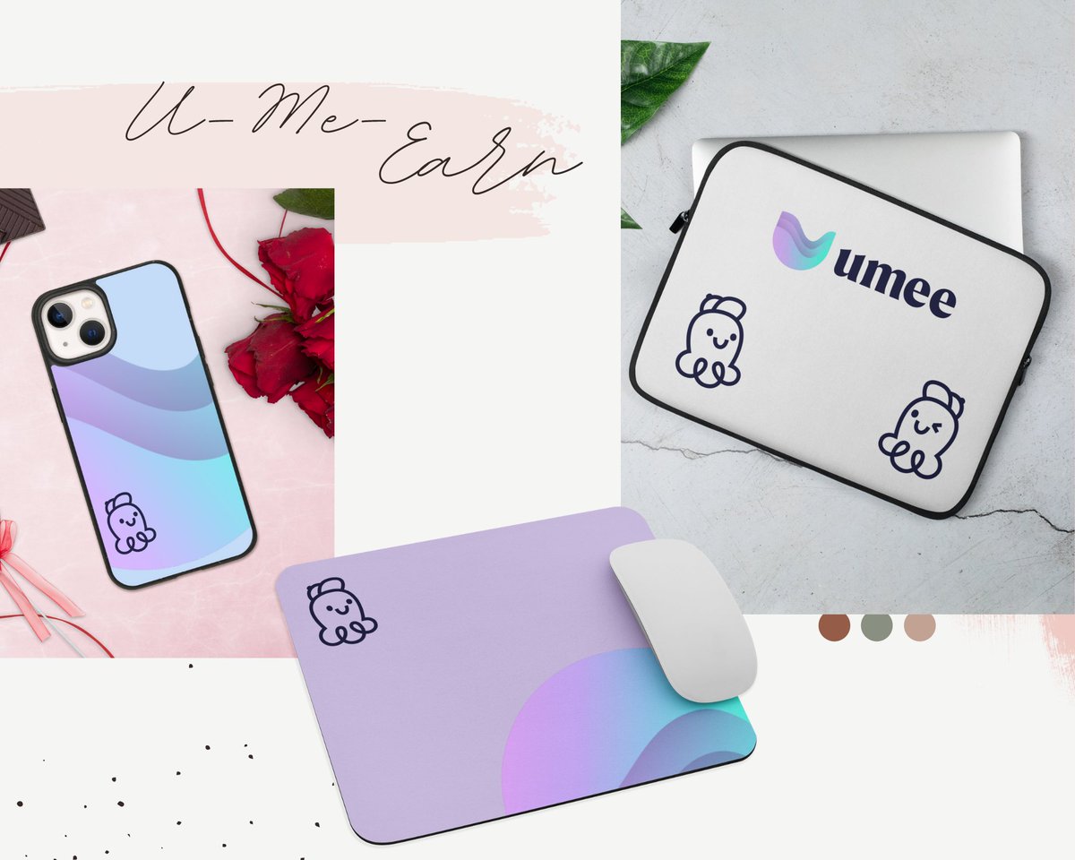 kbinalert's tweet photo. Hey Everyone,
I have just created designs and swag mock ups for @Umee_CrossChain, please have a look
#MyUmeeMerch
@CryptonoidMeta @AirdropMetacryp @ShillNFT3 #NFTCommunity #NFTs #NFTGiveaway #Giveaway #Airdrop #NFT #NFTGame #Metaverse #NFTAirdrop #cryptocurrency https://t.co/wa6zEAOmSc
