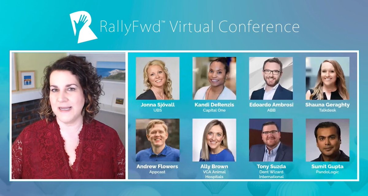 PandoLogic's tweet photo. It's starting! Lori Sylvia is kicking off the #RallyFwd Conference and intro'ing some of the incredible speakers we're excited to learn from today including PandoLogic's own Sumit Gupta. Cannot wait to hear Sumit's session on the Main Stage later. https://t.co/zQNABWxw8a