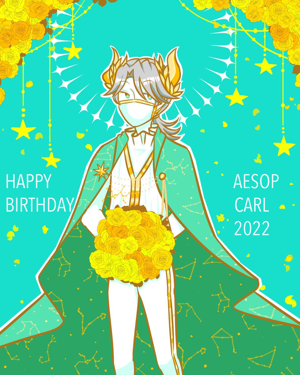 #イソップ誕生日 #イソップ・カール誕生日2022
#イソップ・カール誕生祭2022 #identityvfanart #identityVイラスト #aesopcarl

happy birthday this year as well, aesop ⚰️♉️