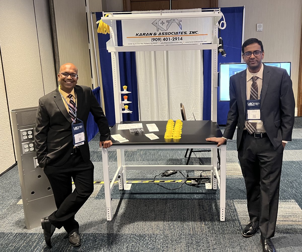 karanassociates's tweet photo. We're in New Orleans at the @LabDesignConf. Please stop by. We're at booth 218.

#LabDesign #LabDesignConference #LabProducts #CustomMetalWork #AvatarLabProducts #NewOrleans https://t.co/nLDvBa967I