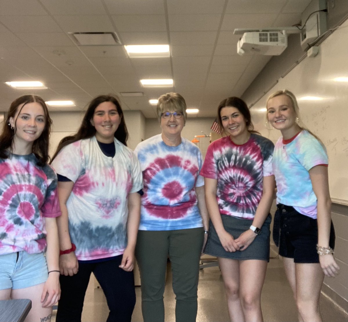 dchssander's tweet photo. Best wishes to these physics ladies as you embark on your next adventure in life.  It was a fun year! @dchssander @DC_Scouts https://t.co/fiEDw8mSho