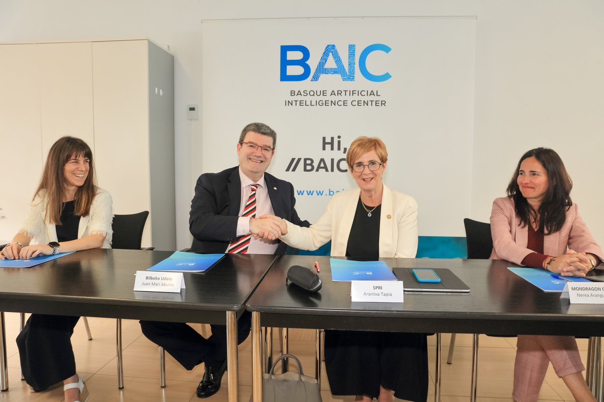 🧠🤖 El #BAIC - Centro Vasco de Inteligencia Artificial tendrá su sede en Bilbao. Colaboración entre instituciones para promover el desarrollo de la #InteligenciaArtificial en Euskadi y para mejorar nuestra competitividad empresarial.

📎 ekogarapena.eus/3N8VOKc