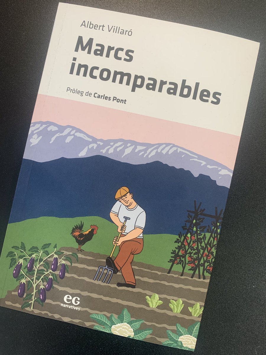 TinterEl's tweet photo. El llibre d’avui és ‘Marcs incomparables’, d’@albertvillaro, editat per @grupgavarres #cadadiaunllibre #eltinter https://t.co/lwY98b0bWT