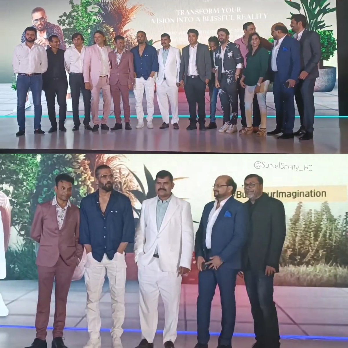 SunielShetty_FC's tweet photo. Stylish and Handsome @SunielVShetty Sir During an event for the @MerakiKarjat  ..💙💙
#sunielshetty https://t.co/k9h0F3rxoD