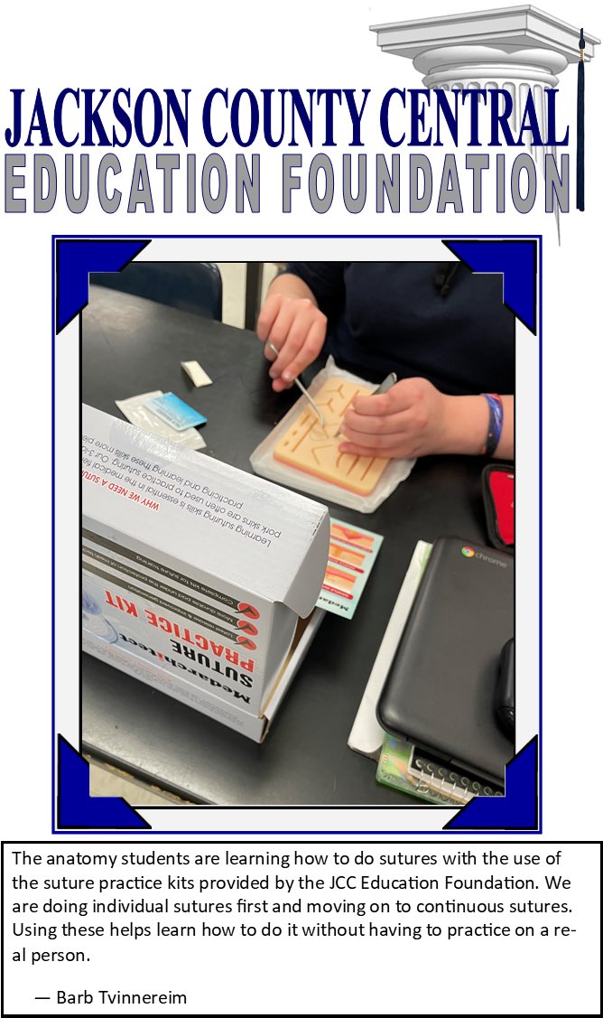 jcc_ed_found's tweet photo. Another opportunity for JCC students funded by the JCC Education Foundation thanks to generous donations by community members. https://t.co/7qvoLkgS9j