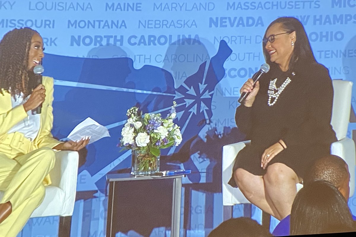 JeffGrahamAtl's tweet photo. So thrilled to be listening to words of wisdom from my US Represent, colleague in the fight for fairness and friend @RepNikema @NikemaWilliams #AVSummit22 #TrustBlackWomen https://t.co/6ODtkPe9dP